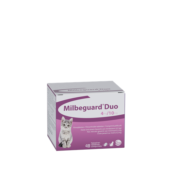 Milbeguard Duo für Katzen von 0,5-2 Kg_0